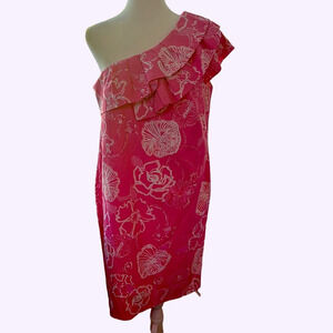Lily Pulitzer dress in a beautiful pink flowers pattern